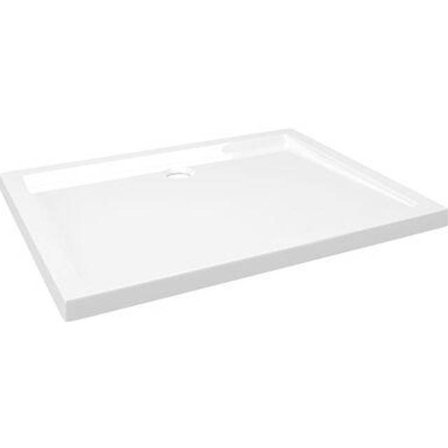 Duschkar rektangulärt ABS 80x100 cm