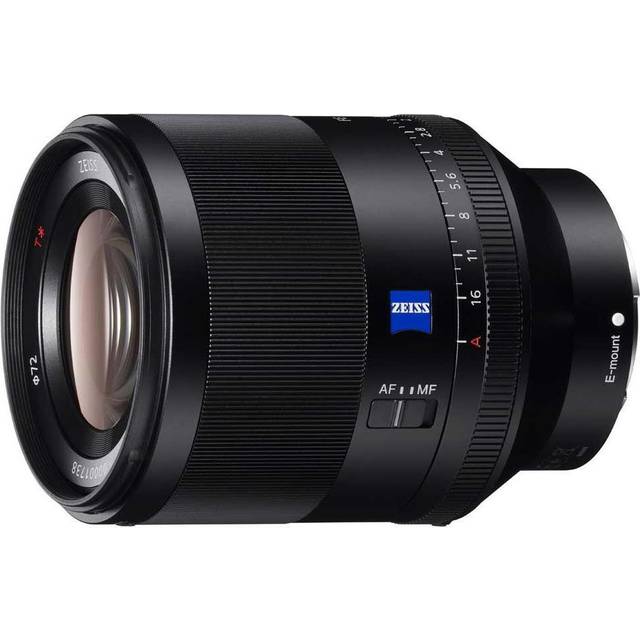 Sony Planar T* FE 50mm f/1.4 ZA Camera Lens Medium in Black