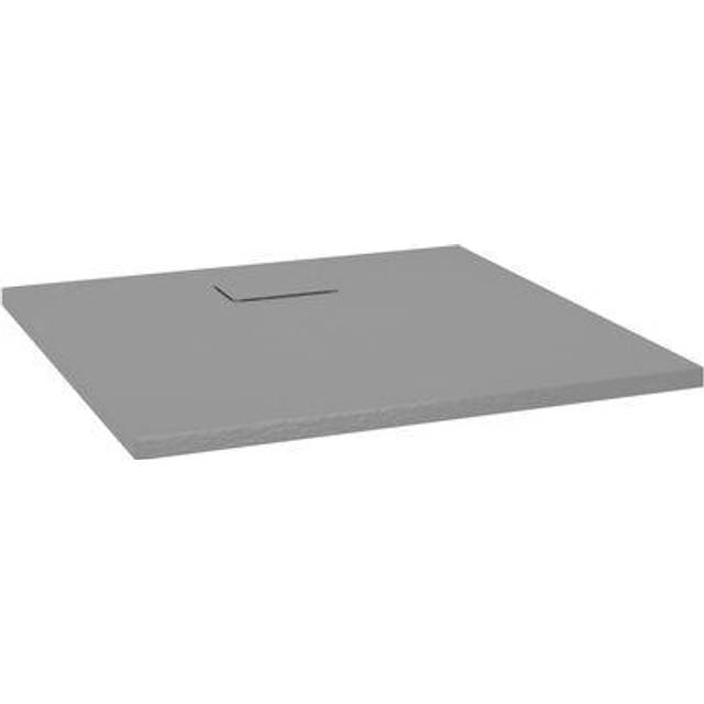 Duschkar SMC grå 90x80 cm
