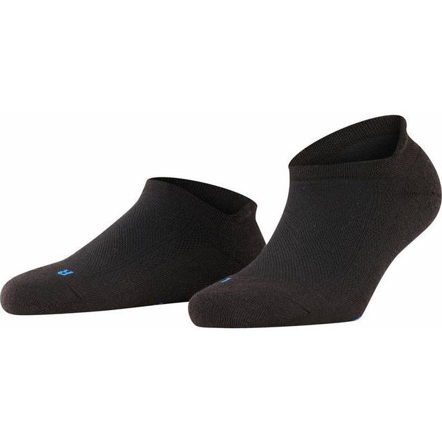 1 Pair Black Cool Kick Cotton Sneaker Socks Ladies 5.5-7 Ladies - Falke