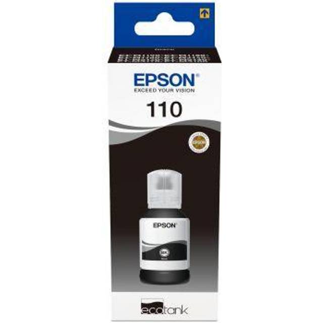 Epson 110 ECOTANK PIGMENT BLACK INK BOTTLE - Black