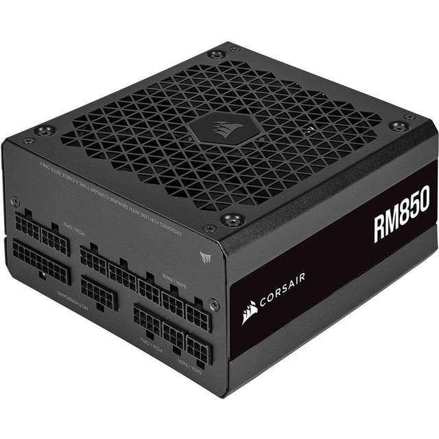RM Series 2021, 850 watt, 80 PLUS GOLD-Certifierat, Helt Modulärt Nätaggregat, Vit (Extremt Låg Ljudnivå, 10 Års Garanti, Modern Standby-kompatibel)