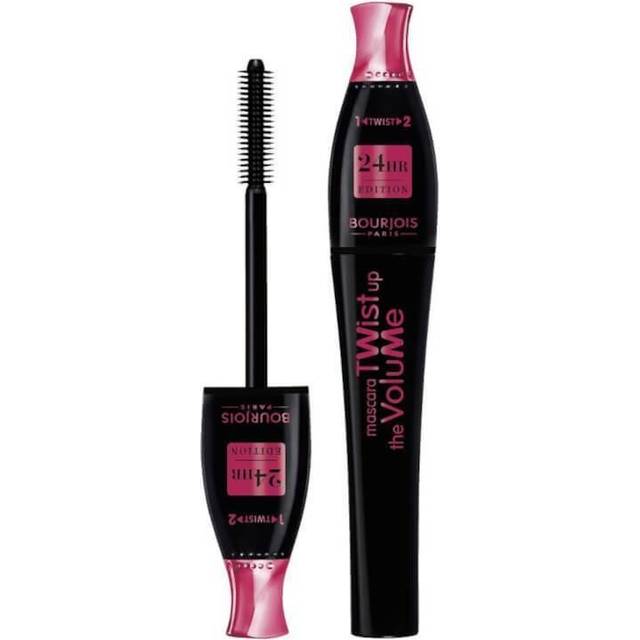 Bourjois Twist Up The Volume Volymskapande maskara Med 2-i-1 borste Skugga 23 Black 8 ml