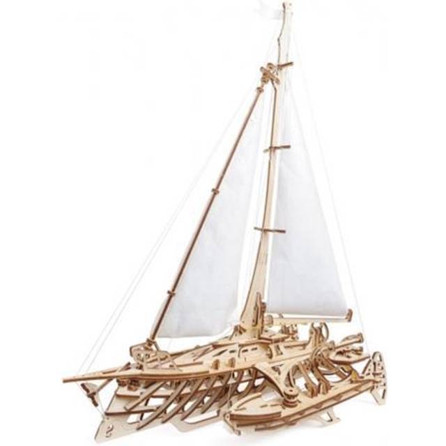 UGEARS Trimaran Merihobus - Mechanical Wooden Model Kit 70059