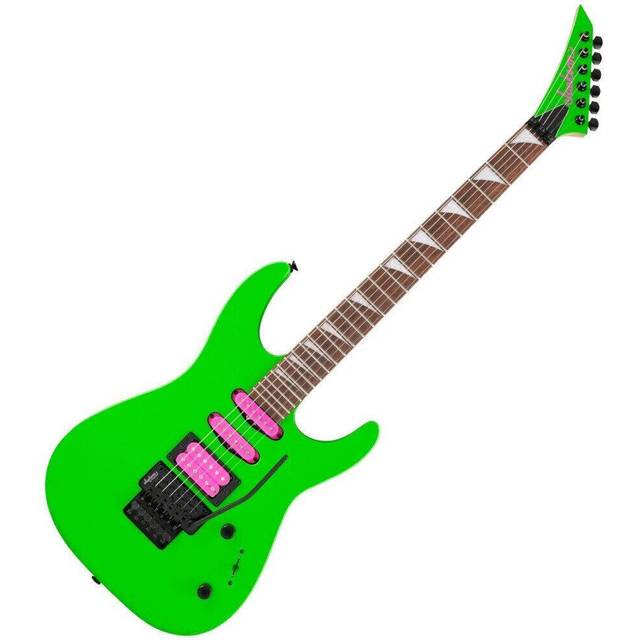Jackson Guitars Jackson X Series Dinky DK3XR HSS 6-String Guitar with Laurel Fingerboard (Right-Handed, Neon Pink)