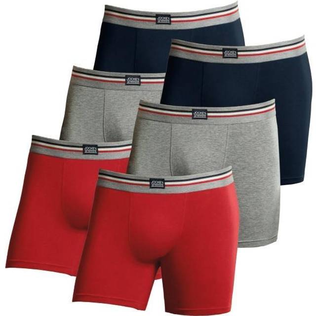 JOCKEY Boxer Trunk 3-P |Grå |S