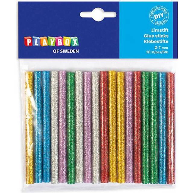 Glue Gun Sticks Glitter 18 pcs