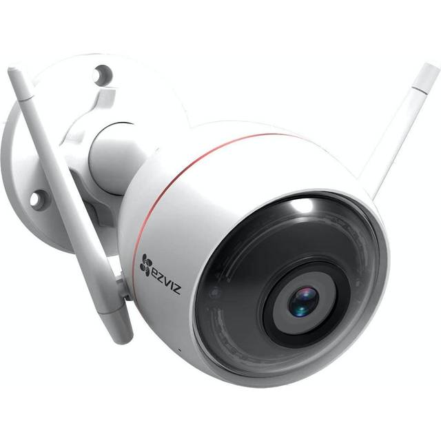 Ezviz C3W WHITE Outdoor Smart Camera with Siren Strobe in White