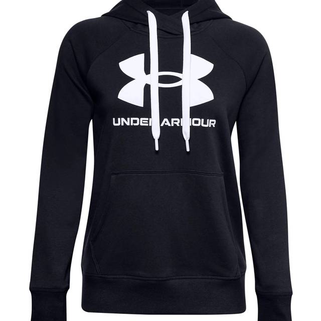 Sweatshirt Under Armour W Rival Fleece Logo Hoodie černá S - Black (S)