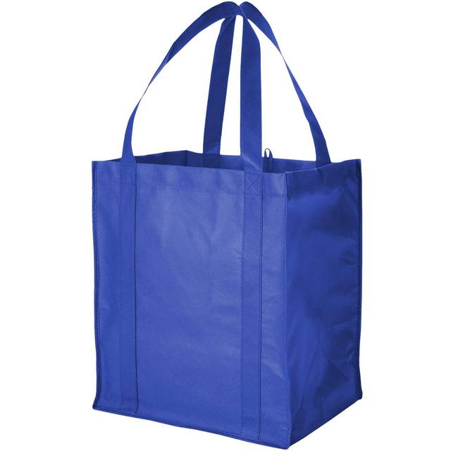 (33 x 25.4 x 36.8 cm, Royal Blue) Bullet Liberty Non Woven Grocery Tote