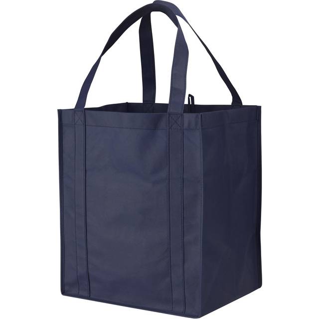 (33 x 25.4 x 36.8 cm, Navy) Bullet Liberty Non Woven Grocery Tote