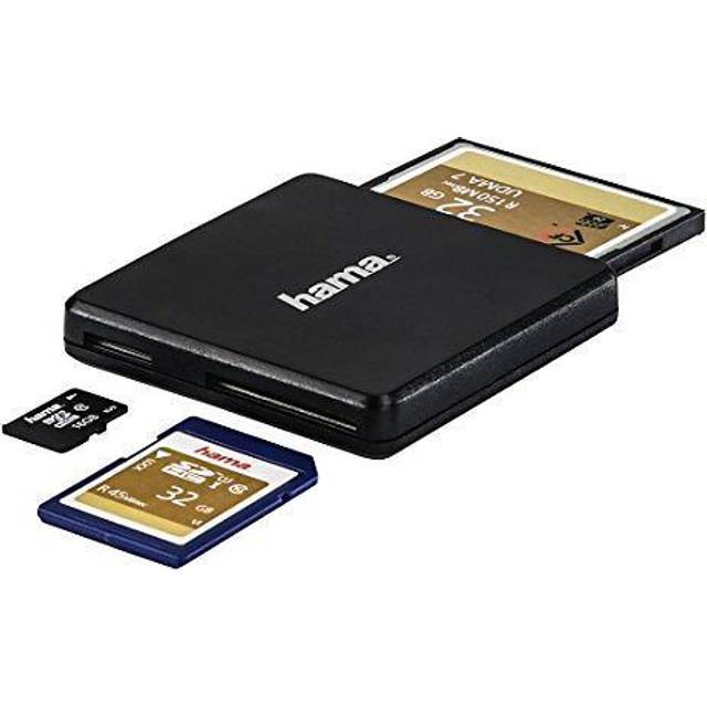 Hama Card Reader 35-in-1 Black multi USB 3.0