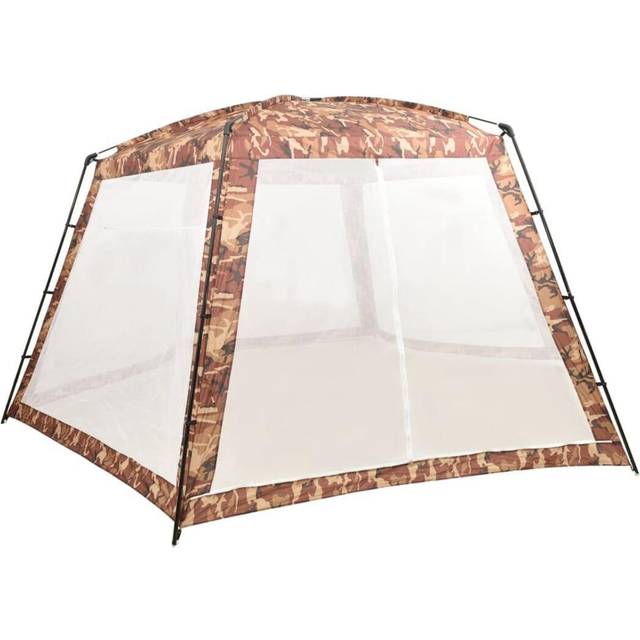 VidaXl Pooltält Tyg 660X580X250 Cm Gul