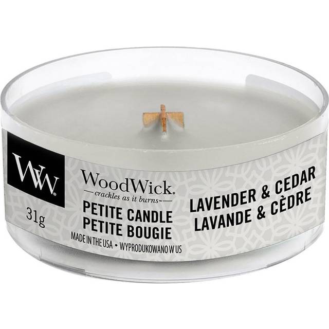 WoodWick Lavender & Cedar Candle Petite