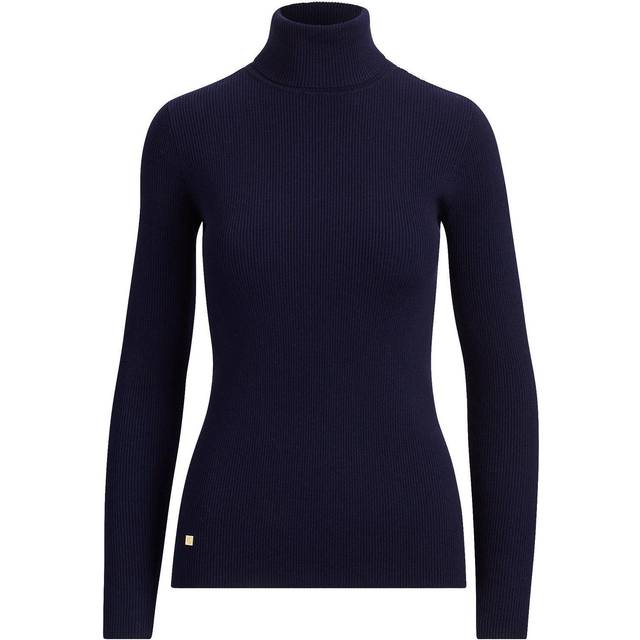 Lauren by Ralph Lauren Amanda-long Sleeve-sweater - Lauren Navy, Navy, Size Xl, Women - XL