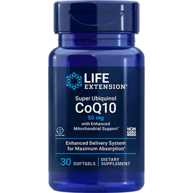 Life Extension  Super Ubiquinol CoQ10 with Enhanced Mitochondrial Support  30 Softgels