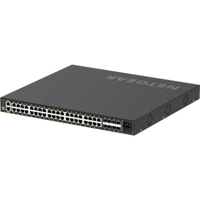 NETGEAR GSM4248P-100EUS network switch Managed L2/L3/L4 Gigabit Ethernet (10/100/1000) Power over Ethernet (PoE) Black