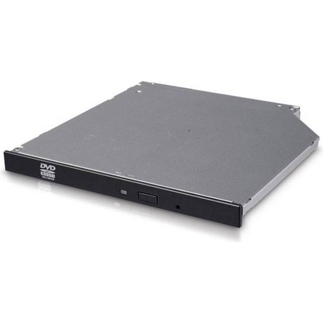 Hitachi-LG GUD1N optical disc drive Internal DVD Super Multi DL Black, Stainless steel