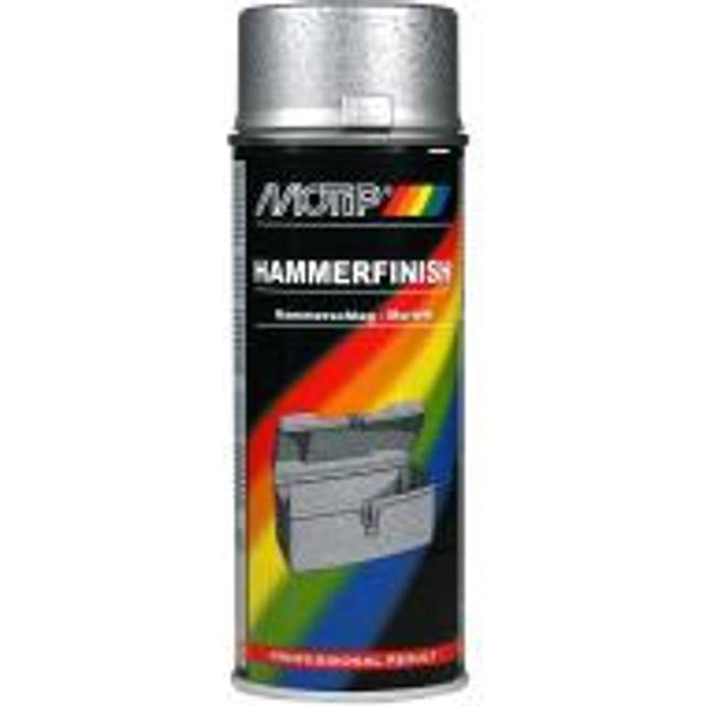 Motip Hammarlack - Silver 400 ml - Rostskyddsfärg / Metallfärg