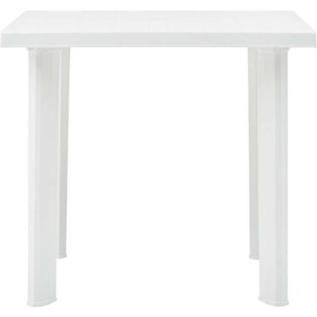 vidaXL Garden Table Green 80x75x72 cm Plastic