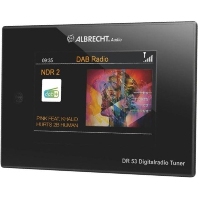 Albrecht DR 53 Digitaradio Tuner svart BT