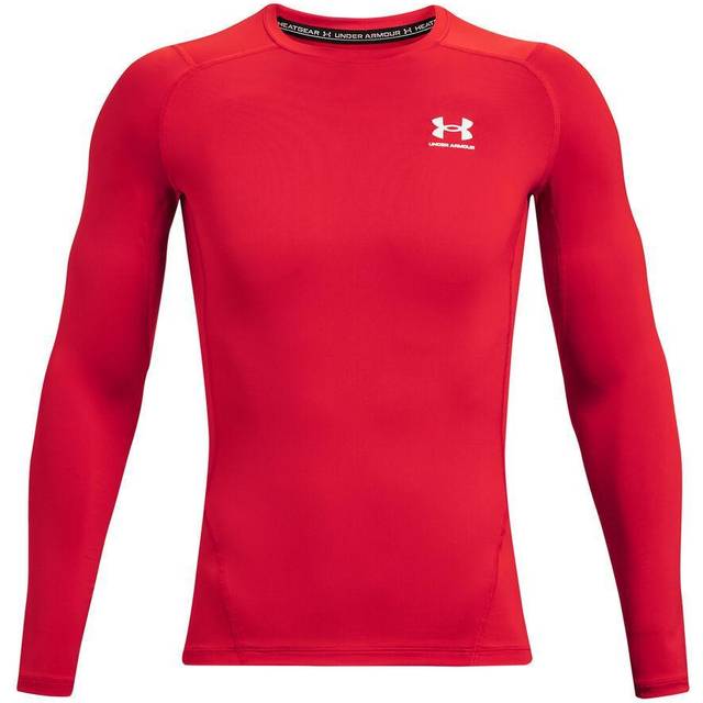 UA HeatGear� Armour Compression Long Sleeve rot M