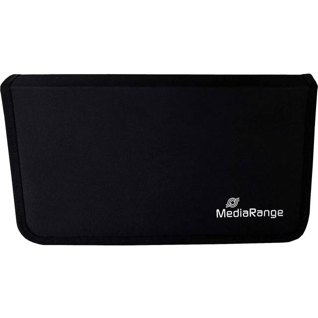MediaRange CD bag 48 CDs/DVDs/Blu-rays Nylon Black 1 pc(s) (W x H x D) 289 x 49 x 161 mm BOX51