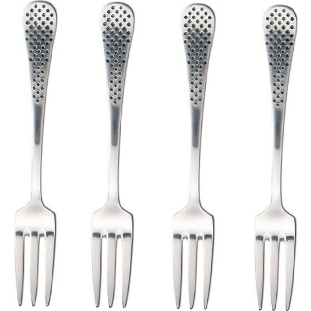Global - Bordsgaffel 4-pack - Rostfritt Stål