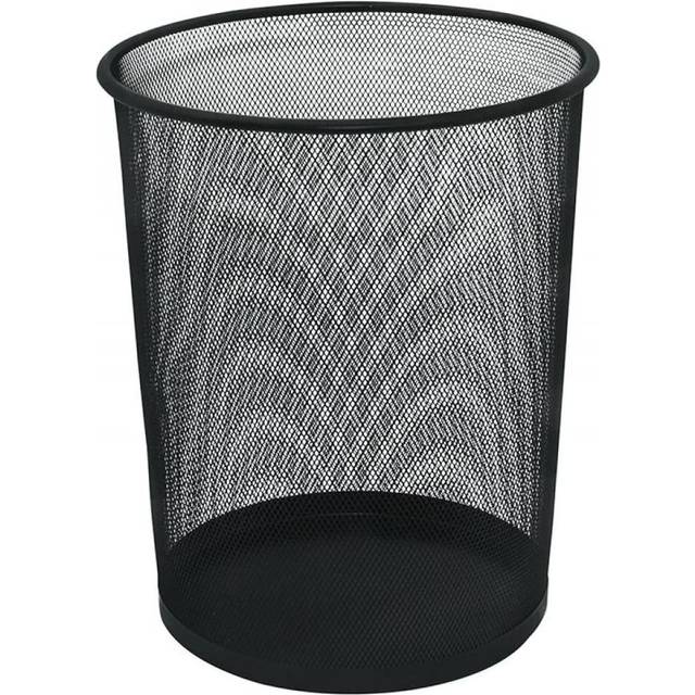 Q-Connect Waste Basket Mesh 18 Litre Black Ref KF00871