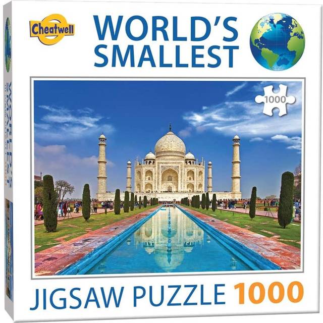 World's Smallest Jigsaw Puzzle - Taj Mahal (1000 Pieces)