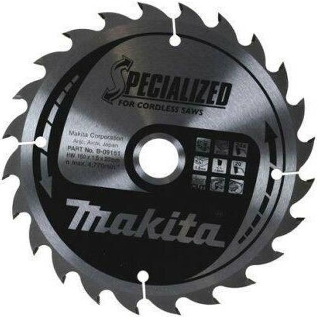 Makita B-09204 Specialized Circular Saw Blade 85 x 15mm 20 Teeth for HS300 Saw