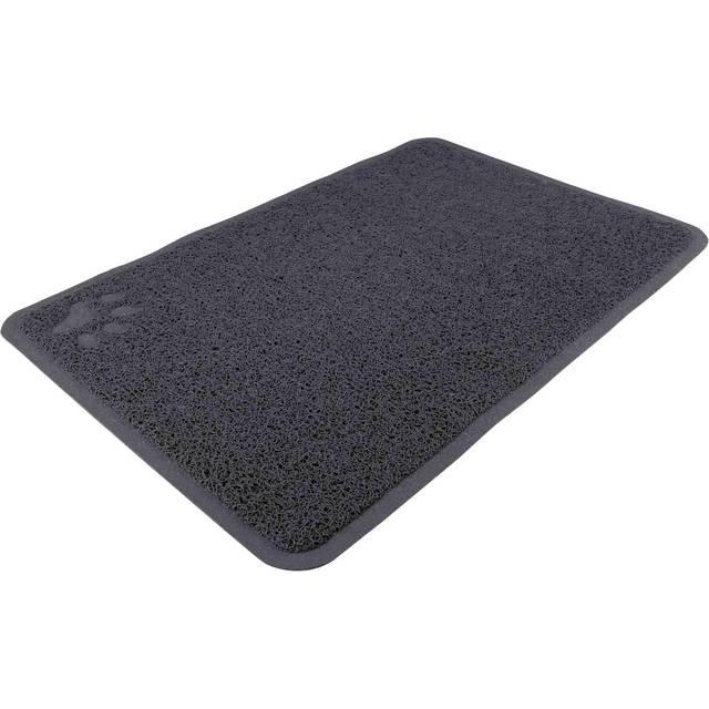 Trixie 40382 underlägg för kattoljor, PVC, 40 × 60 cm, antracit