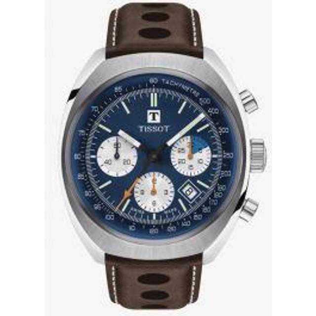 Tissot Heritage 1973 Mens Brown Watch T1244271604100 Leather (archived) - One Size