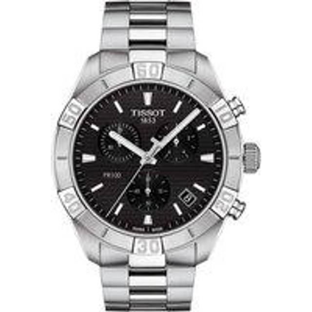 Tissot Mens PR 100 Sport Chronograph Watch T101.617.11.051.00 - Black