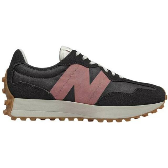 (WMNS) New Balance 327 'Black Henna' WS327HR1 - Black/Red - 6