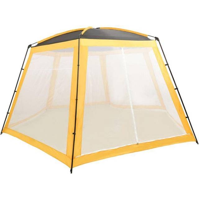 vidaXL Pool Tent Fabric 590x520x250cm Blue Beach Party Canopy Shelter Sunshade