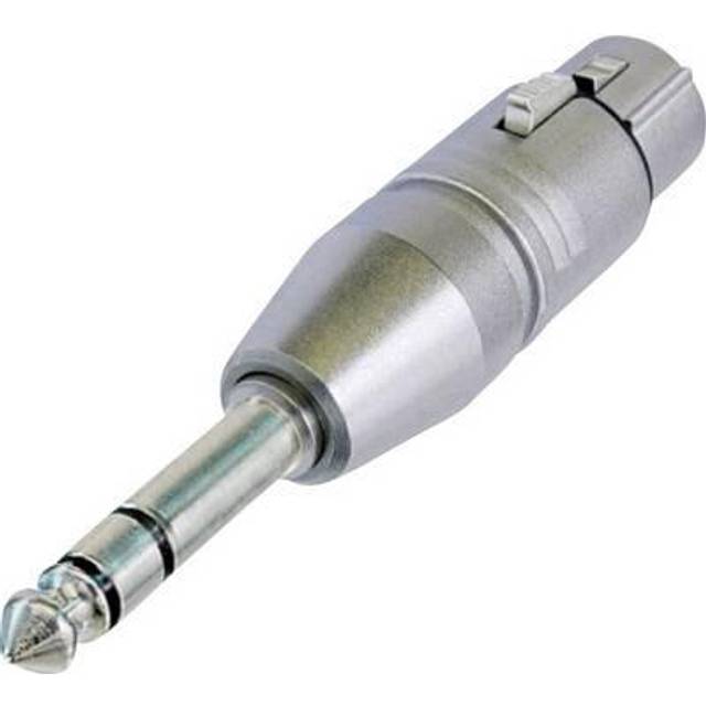 Neutrik NA3FP Festadapter 6,3mm Stereo Klinkenstecker .XLRfemale