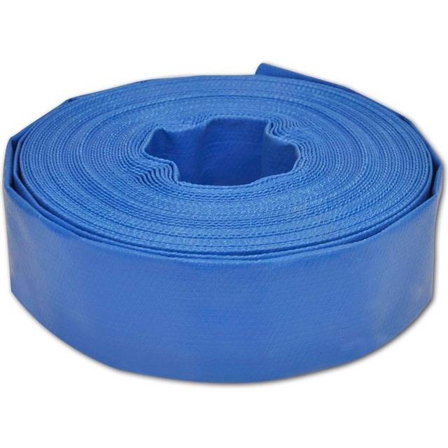 vidaXL Flat Hose 25 m 2" PVC Water Delivery