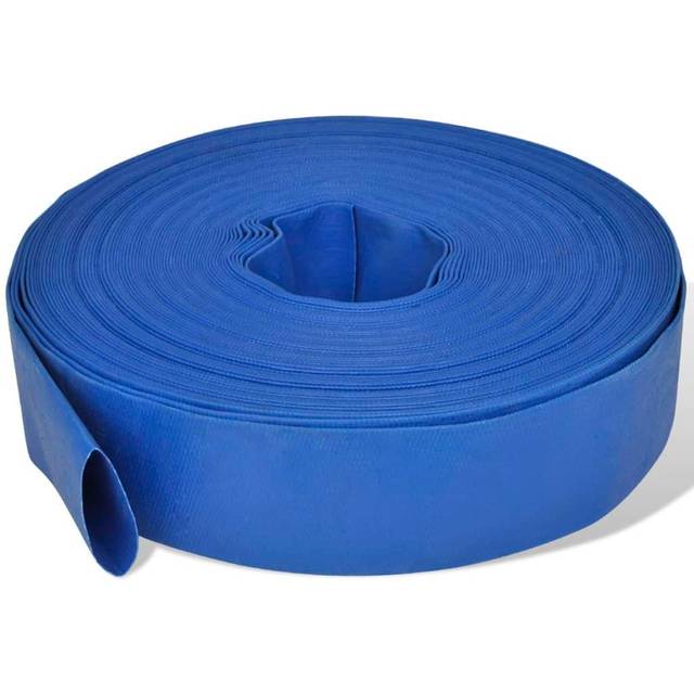 vidaXL Flat Hose 50 m 2" PVC Water Delivery