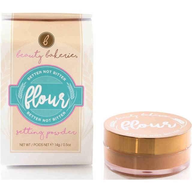 Beauty Bakerie Flour Setting Powder Finishing Powder for Setting Foundation Makeup in Place Cacao Brown 0.50 oz
