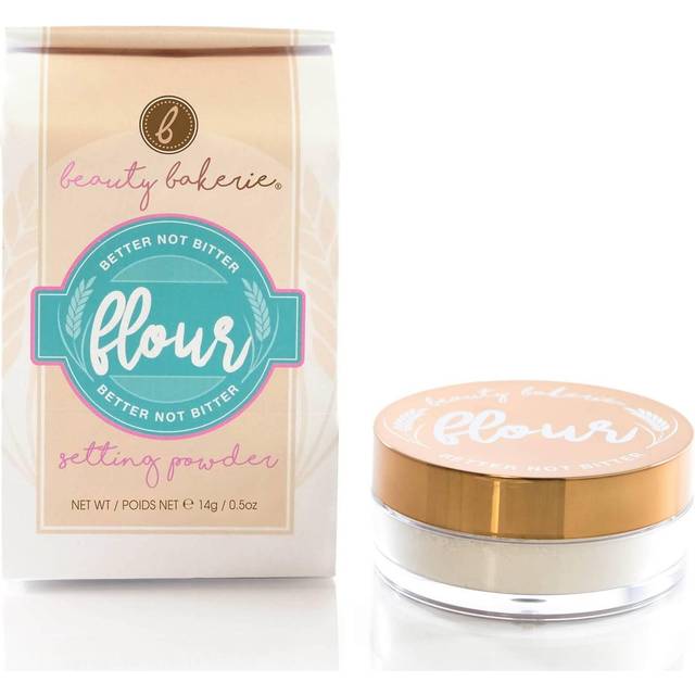 Beauty Bakerie Flour Setting Powder  Finishing Powder for Setting Foundation Makeup in Place  Oat (Translucent)  0.5 Ounce