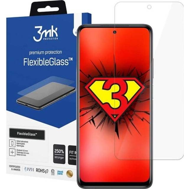 3MK FlexibleGlass Samsung Galaxy A52 5G, Galaxy A52s Hybrid Skärmskydd - 7H - Klar