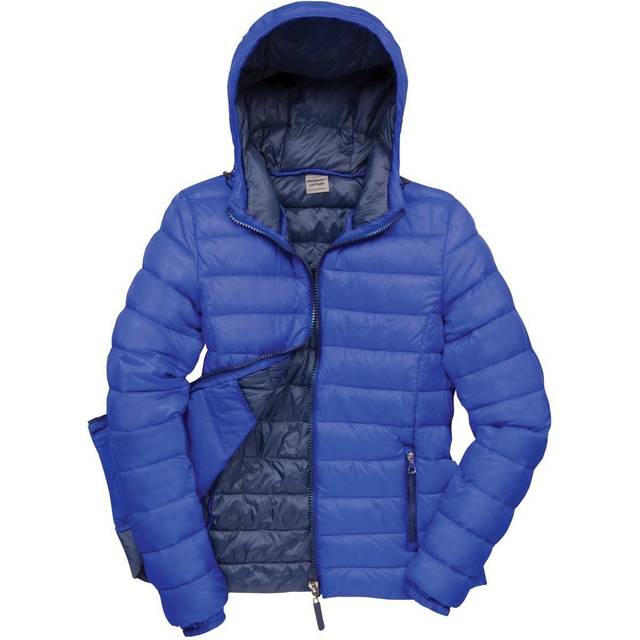 (S, Royal/Navy) Result Urban Womens/Ladies Snowbird Hooded Jacket