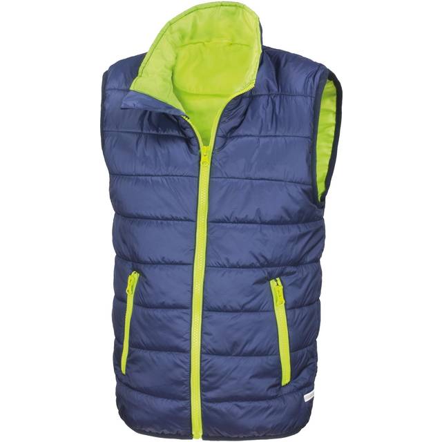 Core Sleeveless Zip Up Bodywarmer - Navy - XS