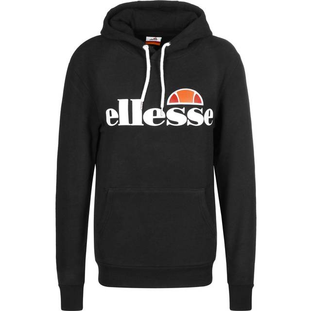 (8, Dark Grey) Ellesse Womens Torices Hooded Pullover Sweatshirt Jumper Hoody Hoodie