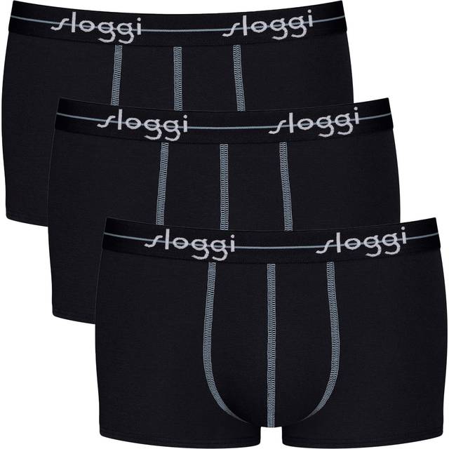 Sloggi   Boxer shorts MEN START X 3  - T2 - Black - T2