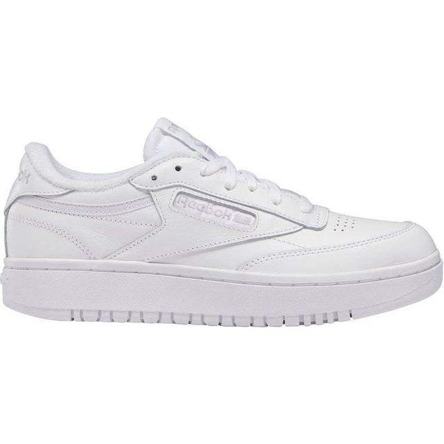Reebok Club C Double Revenge Trainers in White & Black