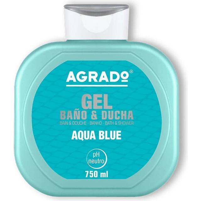 Agrado Bath & Shower Gel Aqua Blue 750ml
