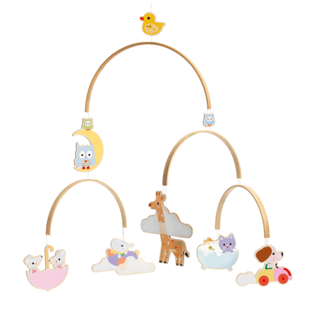 Djeco - Mobile - Baby Animals