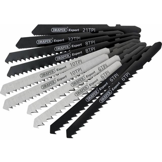 Draper Expert 81736 Assorted Jigsaw Blade Set (10 Piece)